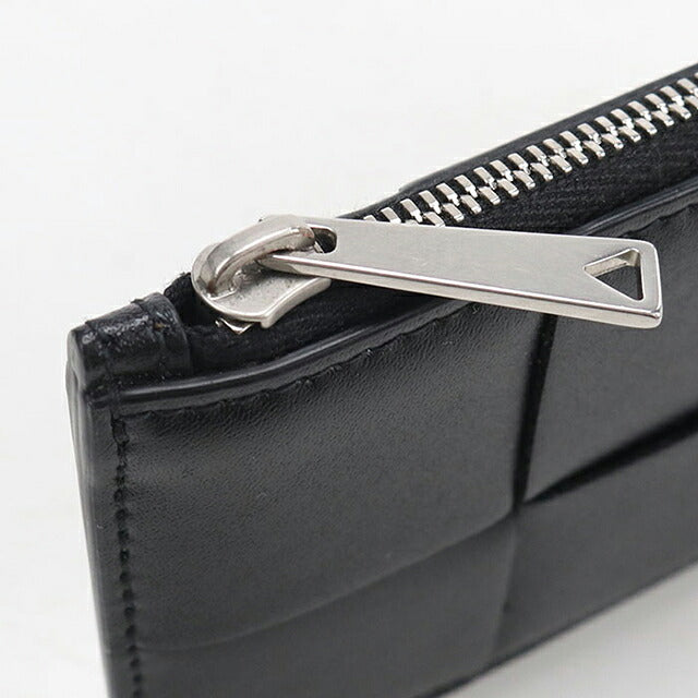 中古 ボッテガ・ヴェネタ コインケース コンパクト メンズ BOTTEGA VENETA カセット フラグメントケース ファスナーカードケース レザー 679843 USDBO119519011