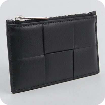 中古 ボッテガ・ヴェネタ コインケース コンパクト メンズ BOTTEGA VENETA カセット フラグメントケース ファスナーカードケース レザー 679843 USDBO119519011