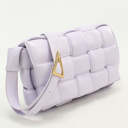 中古 ボッテガ・ヴェネタ ショルダーバッグ レディース ブランド BOTTEGA VENETA パデッド カセット  レザー 591970 パープル USDBO120037011