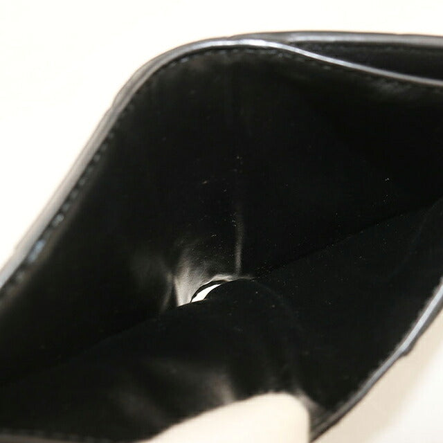 中古 ボッテガ・ヴェネタ 二つ折り財布 二折財布 コンパクト レディース ブランド BOTTEGA VENETA カセット スモール 二つ折りウォレット 742698 USDBO120180011