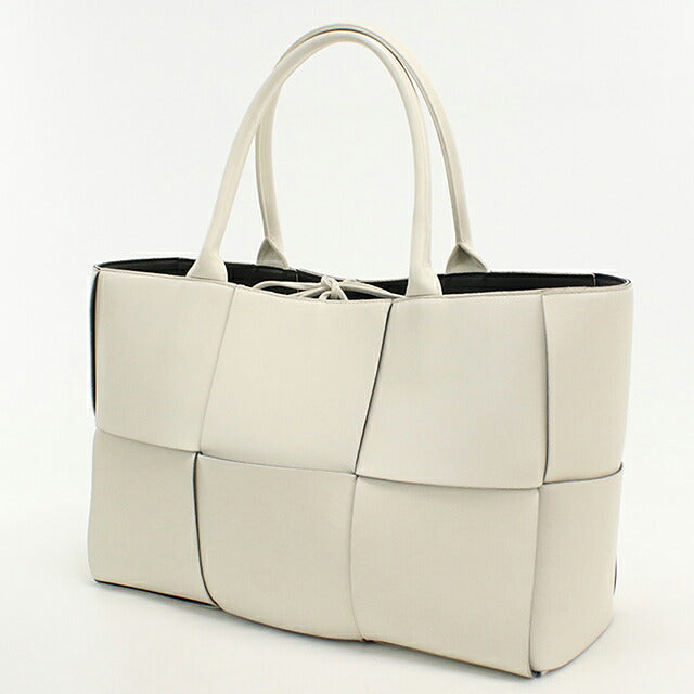 中古 ボッテガ・ヴェネタ トートバッグ ユニセックス ブランド BOTTEGA VENETA ミディアム アルコ  レザー 609175 ホワイト USDBO120503011