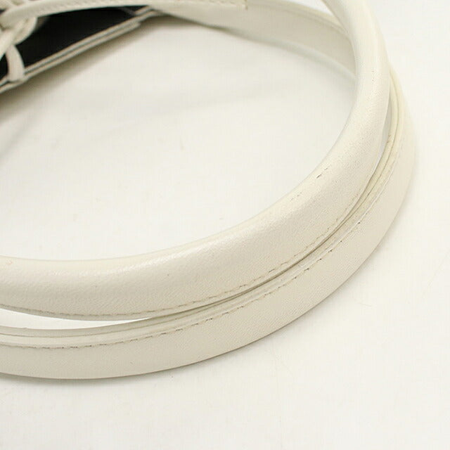 中古 ボッテガ・ヴェネタ トートバッグ ユニセックス ブランド BOTTEGA VENETA ミディアム アルコ  レザー 609175 ホワイト USDBO120503011