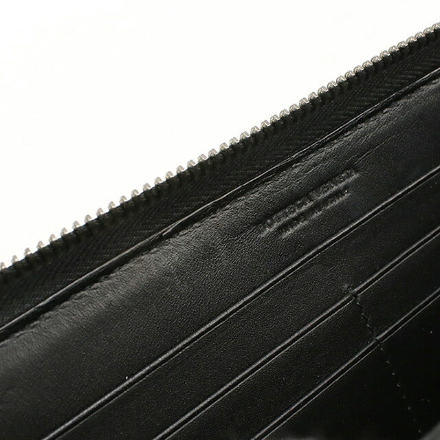 二手 Bottega Veneta 长钱包 圆形拉链 男士品牌 BOTTEGA VENETA Intrecciato 114076 黑色 USDBO120518011