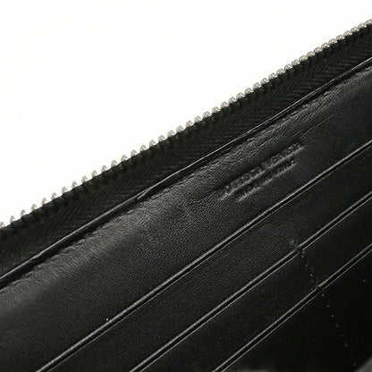 二手 Bottega Veneta 长钱包 圆形拉链 男士品牌 BOTTEGA VENETA Intrecciato 114076 黑色 USDBO120518011