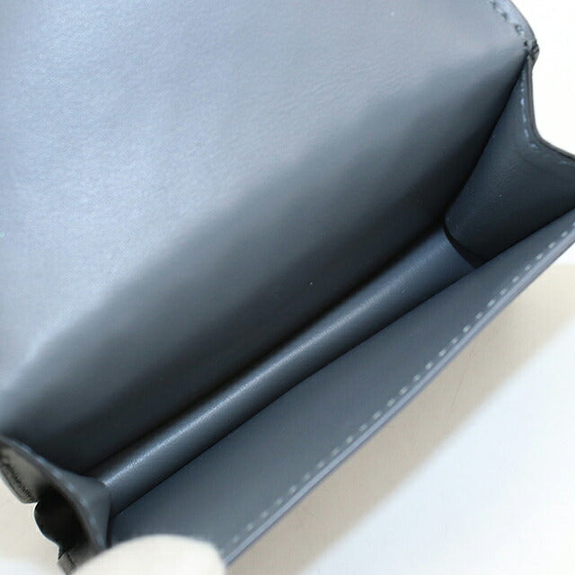 中古 ボッテガ・ヴェネタ 名刺入れ メンズ ブランド BOTTEGA VENETA イントレチャート ピッコロ カードケース ブラック USDBO120569011