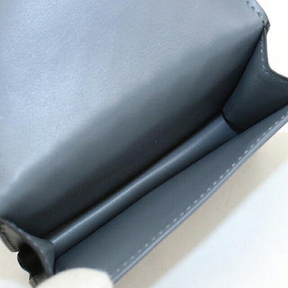 中古 ボッテガ・ヴェネタ 名刺入れ メンズ ブランド BOTTEGA VENETA イントレチャート ピッコロ カードケース ブラック USDBO120569011