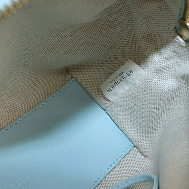 中古 ボッテガ・ヴェネタ ショルダーバッグ レディース ブランド BOTTEGA VENETA イントレチャート  ブルー USDBO121026011