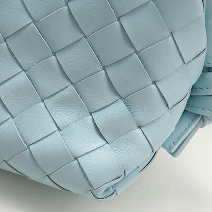 中古 ボッテガ・ヴェネタ ショルダーバッグ レディース ブランド BOTTEGA VENETA イントレチャート  ブルー USDBO121026011