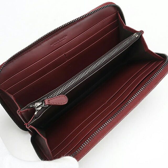 中古 ボッテガ・ヴェネタ 長財布ラウンドファスナー レディース ブランド BOTTEGA VENETA イントレチャート ジップアラウンドウォレット 114076 V4651 6130 USDBO121240011