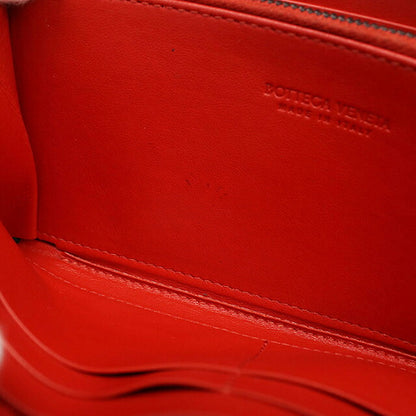中古 ボッテガ・ヴェネタ 長財布ラウンドファスナー メンズ ブランド BOTTEGA VENETA イントレチャート ジップアラウンドウォレット レザー グレー USDBO121313011