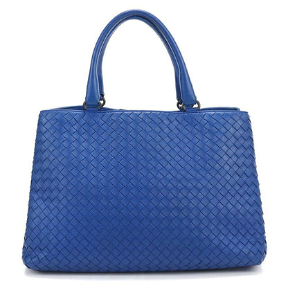 二手 Bottega Veneta 手提包女装品牌 BOTTEGA VENETA Intrecciato 皮革蓝色 USDBO121705011