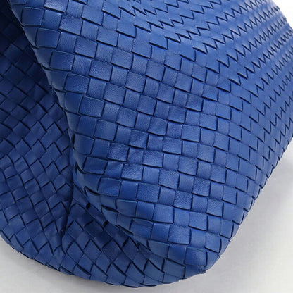 二手 Bottega Veneta 手提包女装品牌 BOTTEGA VENETA Intrecciato 皮革蓝色 USDBO121705011