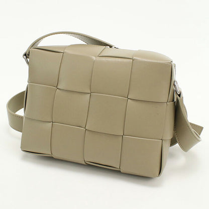 中古 ボッテガヴェネタ 斜め掛け ショルダーバッグ レディース ブランド BOTTEGA VENETA マキシ イントレチャート カーキ バッグ USDBO97274011