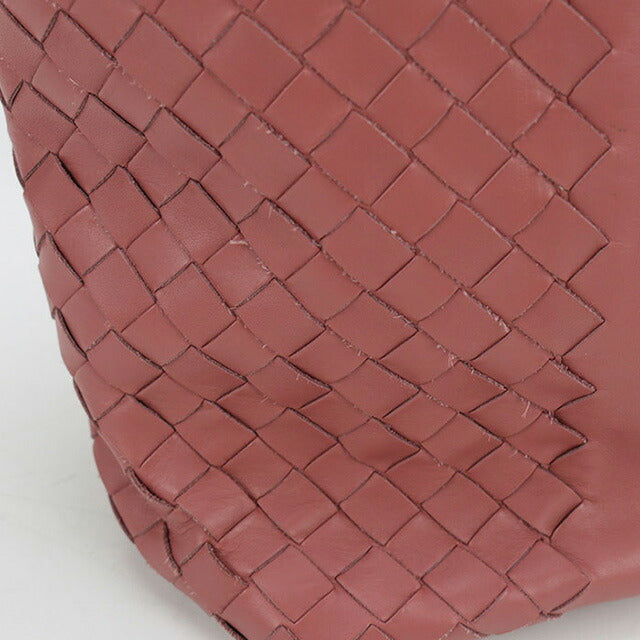 中古 ボッテガヴェネタ トートバッグ レディース ブランド BOTTEGA VENETA イントレチャート レザー 386812 ピンク バッグ USDBO98360011