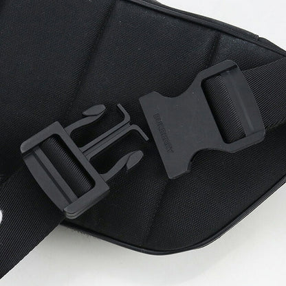 二手 Burberry Body Bag 男士品牌 BURBERRY Nova 格纹黑色包 USDBU102827011