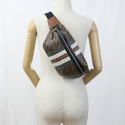 中古 バーバリー ボディバッグ ユニセックス ブランド BURBERRY ベルトバッグ 8021483 ブラウン バッグ USDBU104681011