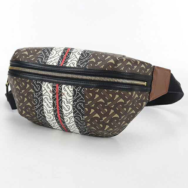 中古 バーバリー ボディバッグ ユニセックス ブランド BURBERRY ベルトバッグ 8021483 ブラウン バッグ USDBU104681011