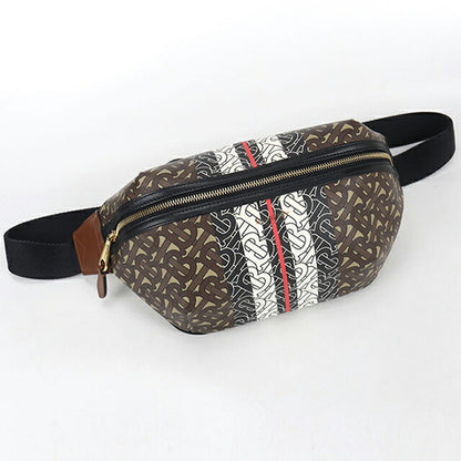 中古 バーバリー ボディバッグ ユニセックス ブランド BURBERRY ベルトバッグ 8021483 ブラウン バッグ USDBU104681011