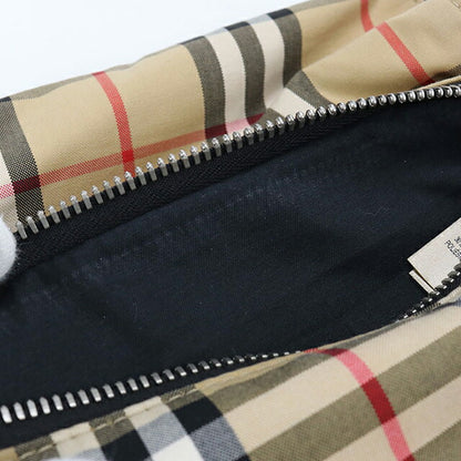 二手 Burberry Body Bag 男士品牌 BURBERRY Nova 格纹腰包 米色包 USDBU104682011