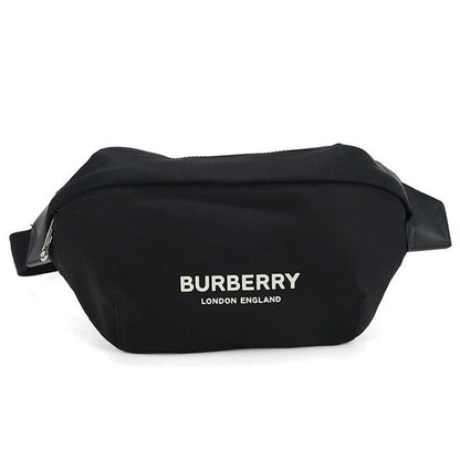Used Burberry Body Bag Unisex Brand BURBERRY Belt Bag 8049095 Black Bag USDBU107094011