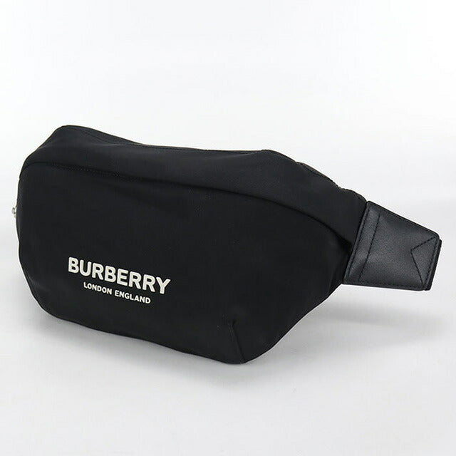 Used Burberry Body Bag Unisex Brand BURBERRY Belt Bag 8049095 Black Bag USDBU107094011