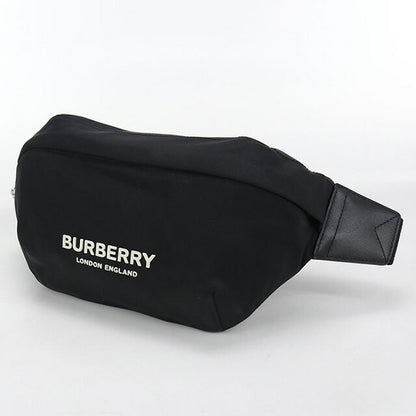 Used Burberry Body Bag Unisex Brand BURBERRY Belt Bag 8049095 Black Bag USDBU107094011