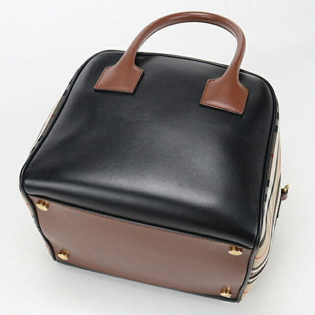 【激レア】Burberry ノバチェック　ビジネスバッグ2way ターンロック 中古 バーバリー ハンドバッグ レディース ブランド BURBERRY ノバ