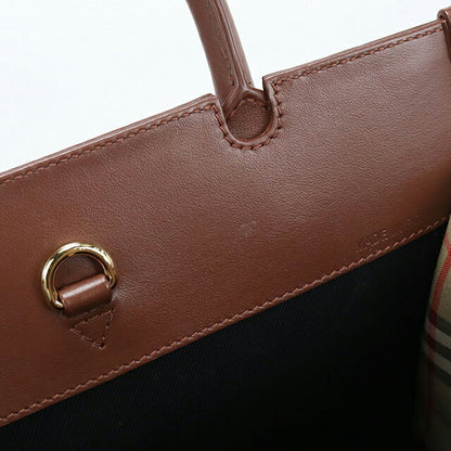 Used Burberry tote bag ladies brand BURBERRY Burberry check 2WAY beige USDBU110833011