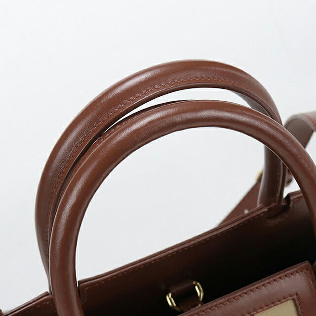 Used Burberry tote bag ladies brand BURBERRY Burberry check 2WAY beige USDBU110833011