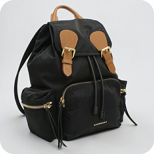 中古 バーバリー リュック ユニセックス ブランド BURBERRY バッグパック 4016622 ブラック USDBU114746011