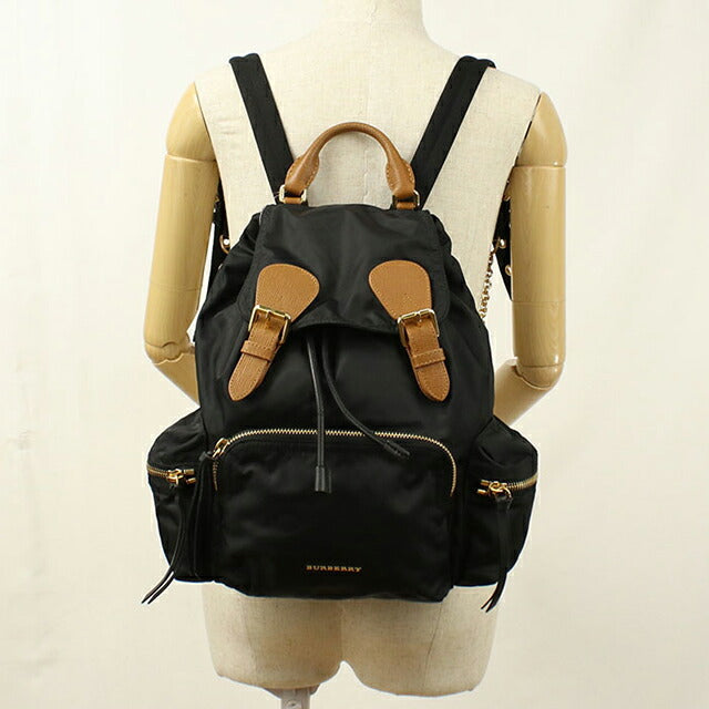 中古 バーバリー リュック ユニセックス ブランド BURBERRY バックパック 4016622 ブラック USDBU114786011