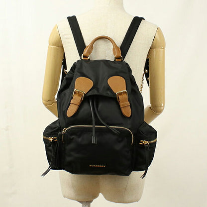 中古 バーバリー リュック ユニセックス ブランド BURBERRY バックパック 4016622 ブラック USDBU114786011