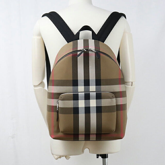 中古 バーバリー リュック メンズ ブランド BURBERRY JEFF チェック バックパック 8084550 ブラウン USDBU116035011