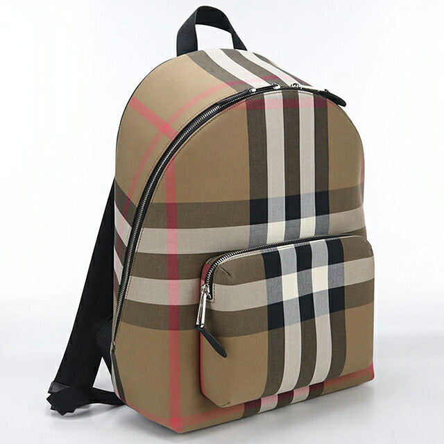 中古 バーバリー リュック メンズ ブランド BURBERRY JEFF チェック バックパック 8084550 ブラウン USDBU116035011