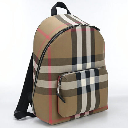 中古 バーバリー リュック メンズ ブランド BURBERRY JEFF チェック バックパック 8084550 ブラウン USDBU116035011