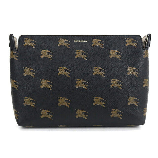 中古 バーバリー クラッチバッグ ユニセックス ブランド BURBERRY   レザー ブラック USDBU118314011