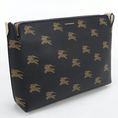 中古 バーバリー クラッチバッグ ユニセックス ブランド BURBERRY   レザー ブラック USDBU118314011