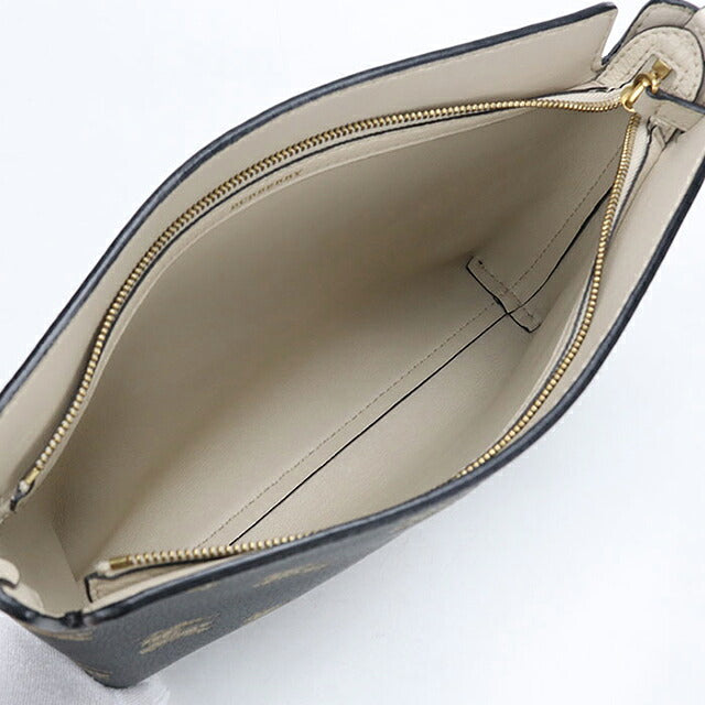 中古 バーバリー クラッチバッグ ユニセックス ブランド BURBERRY   レザー ブラック USDBU118314011