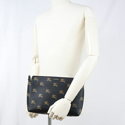 中古 バーバリー クラッチバッグ ユニセックス ブランド BURBERRY   レザー ブラック USDBU118314011