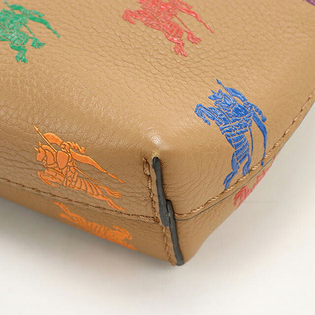 中古 バーバリー クラッチバッグ ユニセックス ブランド BURBERRY   レザー ブラウン USDBU118315011
