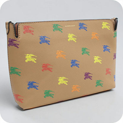 中古 バーバリー クラッチバッグ ユニセックス ブランド BURBERRY   レザー ブラウン USDBU118315011