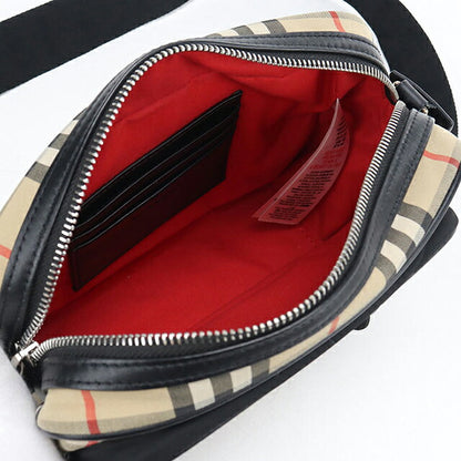 中古 バーバリー 斜め掛け ショルダーバッグ レディース ブランド BURBERRY ノバチェック  8010152 ベージュ USDBU120105011