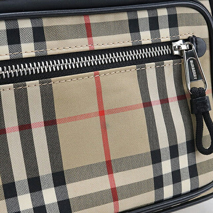 中古 バーバリー 斜め掛け ショルダーバッグ レディース ブランド BURBERRY ノバチェック  8010152 ベージュ USDBU120105011
