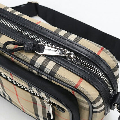 中古 バーバリー 斜め掛け ショルダーバッグ レディース ブランド BURBERRY ノバチェック  8010152 ベージュ USDBU120105011