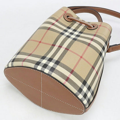 中古 バーバリー ハンドバッグ レディース ブランド BURBERRY ノバチェック 2WAY 8100486 ベージュ USDBU120695011