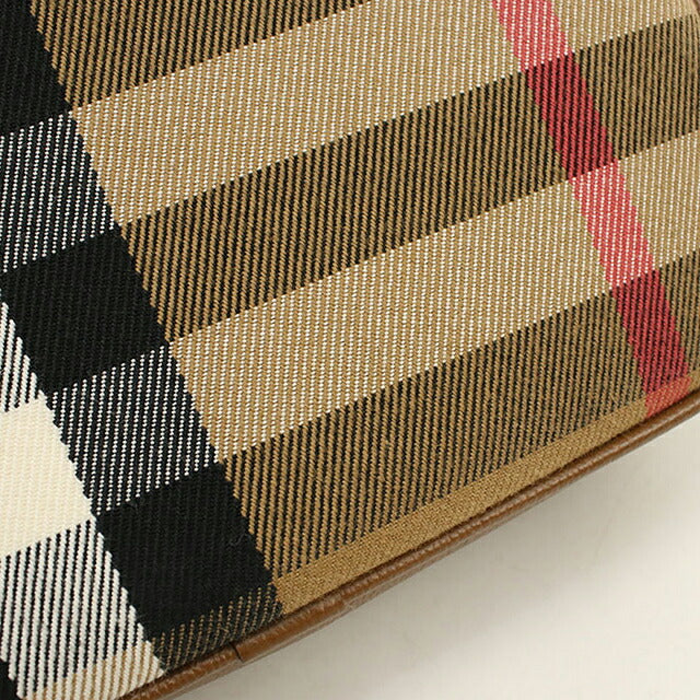 中古 バーバリー ショルダーバッグ レディース ブランド BURBERRY ノバチェック SMALL CAMERA MX 8085713 ブラウン USDBU120908011