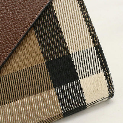 中古 バーバリー チェーンウォレット レディース ブランド BURBERRY ハウスチェック ショルダーバッグ ブラウン USDBU120975011
