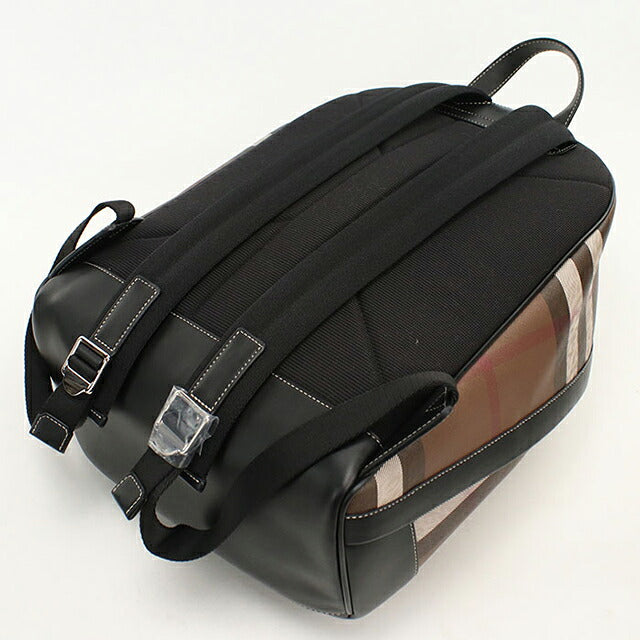 中古 バーバリー リュック メンズ ブランド BURBERRY バーバリーチェック バックパック 8051414 ブラウン USDBU121172011