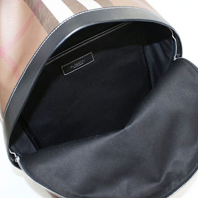 中古 バーバリー リュック メンズ ブランド BURBERRY バーバリーチェック バックパック 8051414 ブラウン USDBU121172011