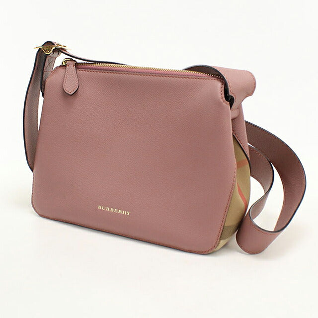 二手Burberry单肩包女装品牌BURBERRY皮革4046047粉色USDBU121485011